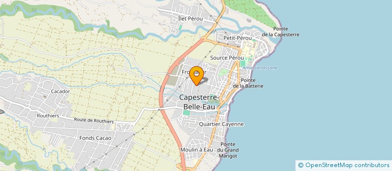 localisation de l'entreprise FHAC MANNEQUINAT à CAPESTERRE-BELLE-EAU