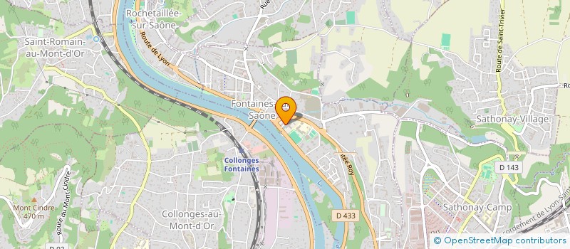 localisation de l'entreprise FHAL  CORBELIN