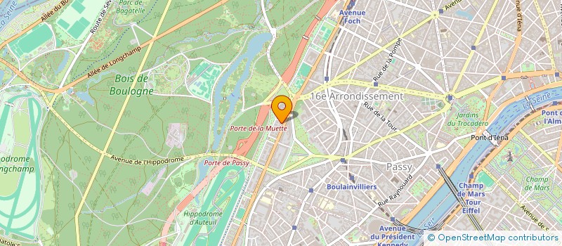 localisation de l'entreprise FHALLAM  PARIS