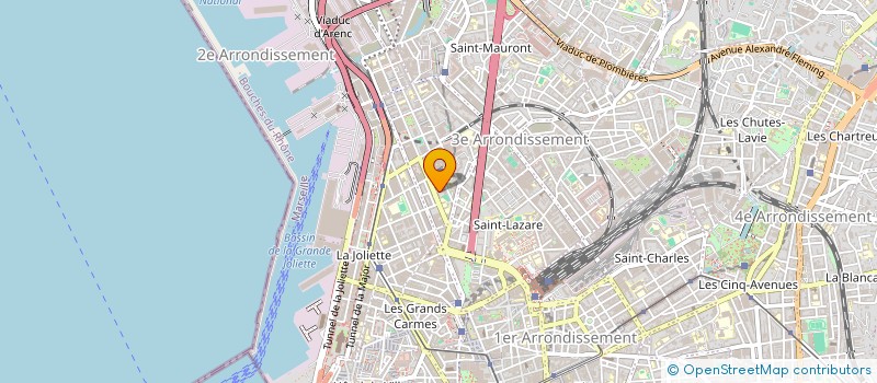localisation de l'entreprise FHANA D'IMAGES à MARSEILLE