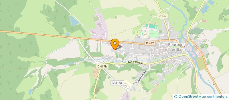 localisation de l'entreprise FHBB à BOURBONNE-LES-BAINS