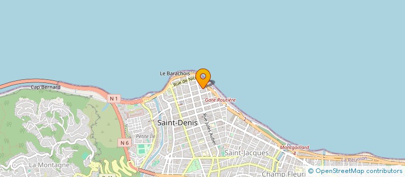 localisation de l'entreprise FHC à SAINT-DENIS