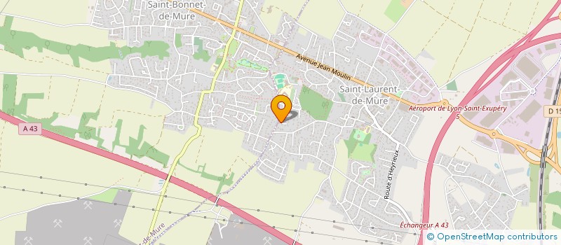 localisation de l'entreprise FHC VAN DORT  SAINT-LAURENT-DE-MURE