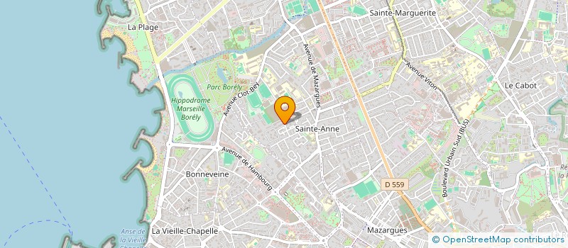 localisation de l'entreprise FHD 13  LA PENNE-SUR-HUVEAUNE