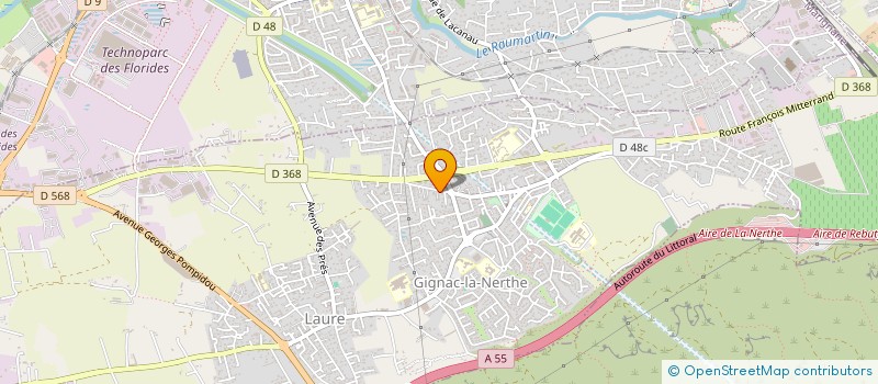 localisation de l'entreprise FHEX à GIGNAC-LA-NERTHE