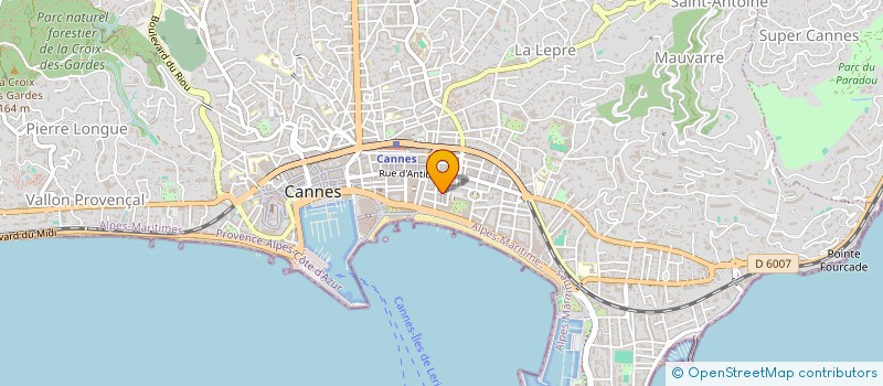 localisation de l'entreprise FHF à CANNES