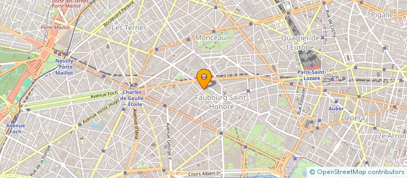 localisation de l'entreprise FHF INVEST  PARIS