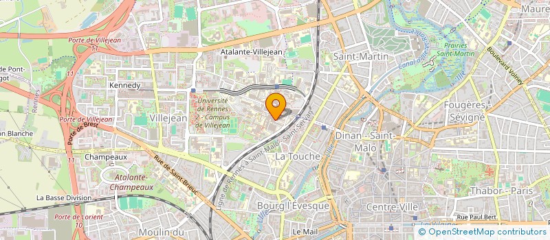 localisation de l'entreprise FHF REGION BRETAGNE à QUIMPER