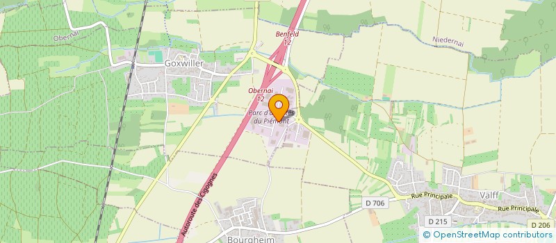 localisation de l'entreprise FHI  GOXWILLER