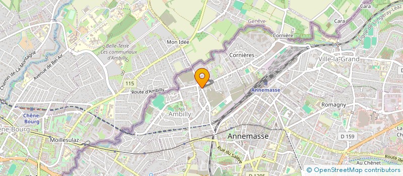 localisation de l'entreprise FHIMO  VILLE-LA-GRAND