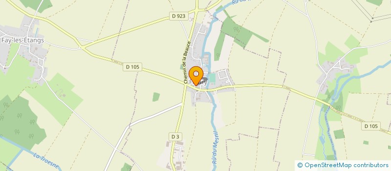 localisation de l'entreprise FHJ SERVICES à FLEURY