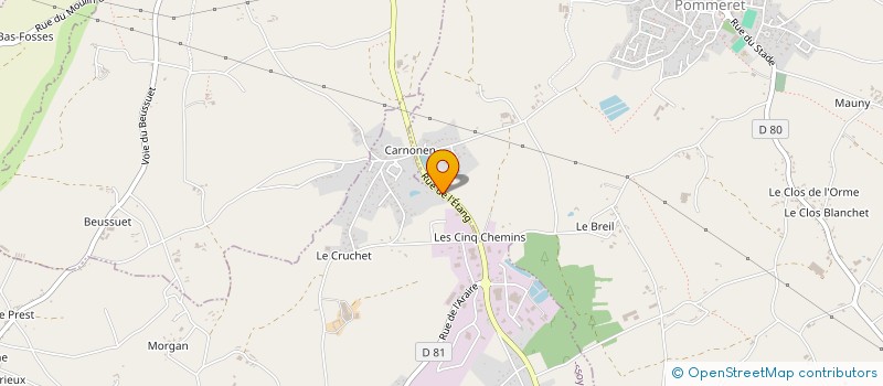 localisation de l'entreprise FHL à QUESSOY