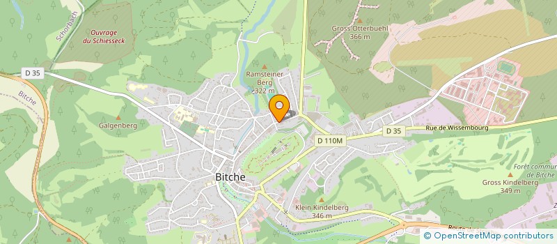 localisation de l'entreprise FHL BATIMENTS  BITCHE