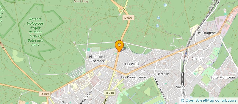 localisation de l'entreprise FHM CONSEIL  FONTAINEBLEAU