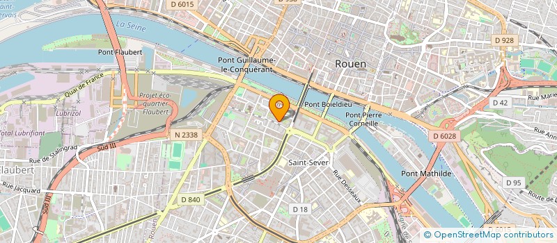 localisation de l'entreprise FHM PIZZA à ROUEN