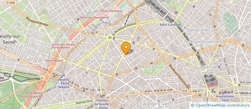 localisation de l'entreprise FHON SARL à PARIS