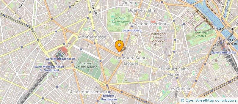 localisation de l'entreprise FHP CONSEIL  PARIS