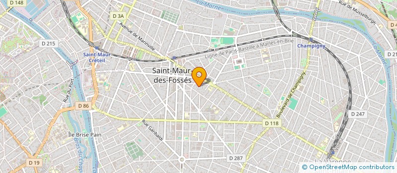 localisation de l'entreprise FHR EXPERTISE à SAINT-MAUR-DES-FOSSES