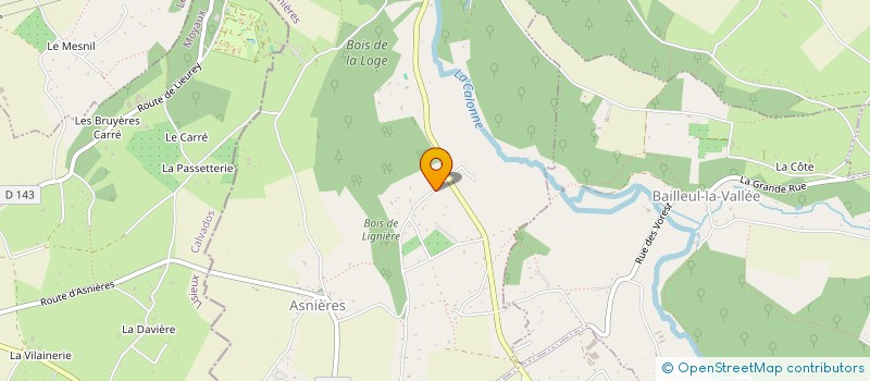 localisation de l'entreprise FHRALLYE (FHRALLYE)  ASNIERES