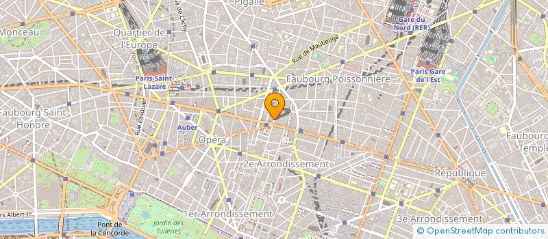 localisation de l'entreprise FI 2011  PARIS