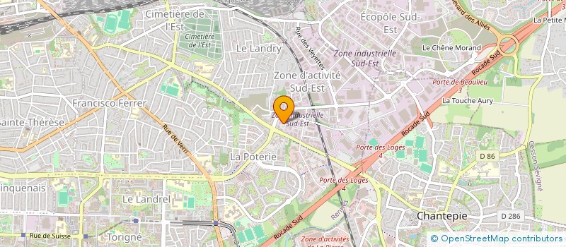 localisation de l'entreprise FI  RENNES