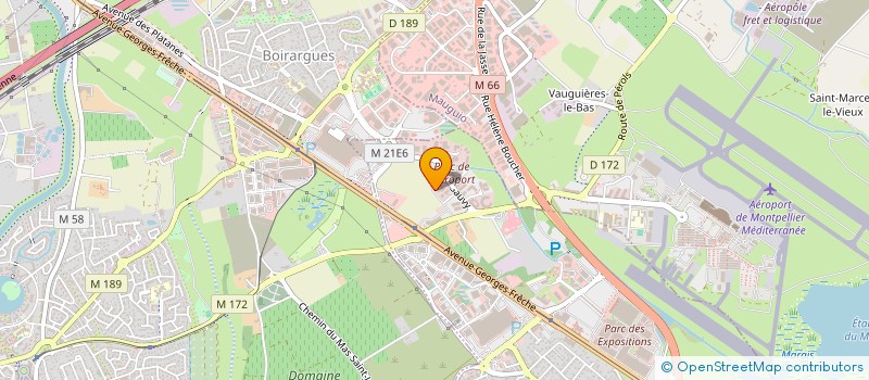 localisation de l'entreprise FI ENERGIES  MONTPELLIER