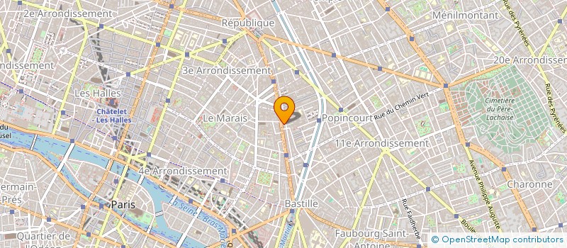 localisation de l'entreprise FI INTERNATIONAL  PARIS