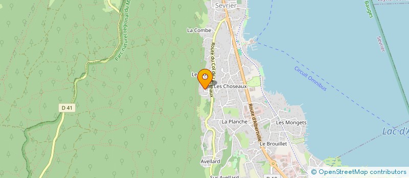 localisation de l'entreprise FI-LEAN à SEVRIER