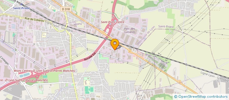 localisation de l'entreprise FI-MIONS  MIONS