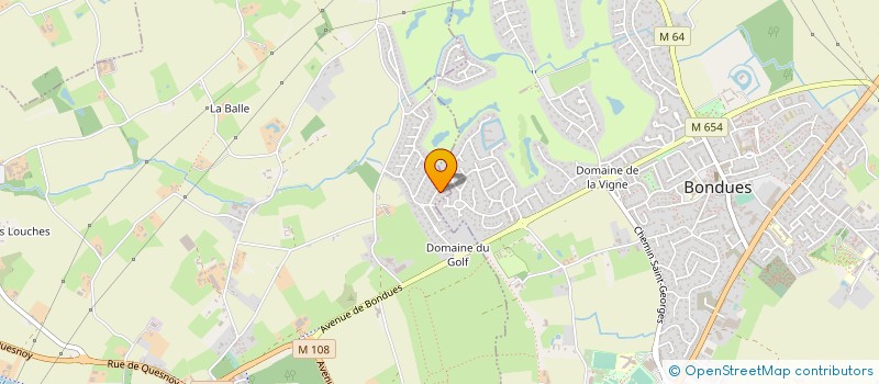 localisation de l'entreprise FI-PARTENAIRE à WAMBRECHIES
