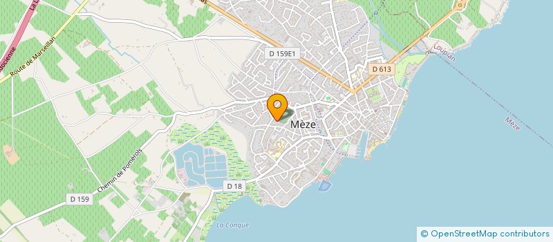 localisation de l'entreprise FI PRO à MEZE