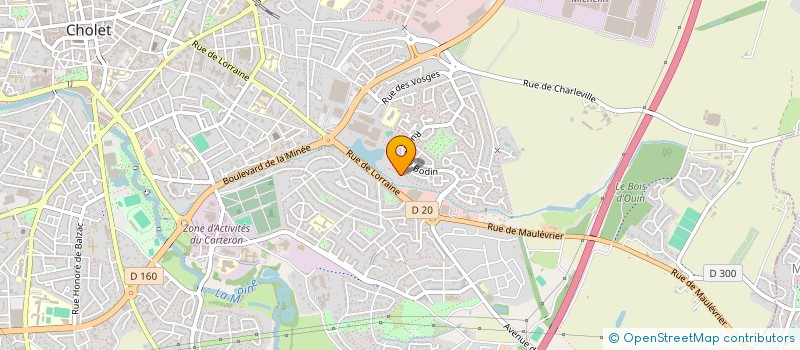 localisation de l'entreprise FI'SEL à CHOLET