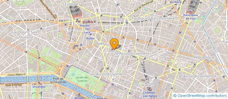 localisation de l'entreprise FI SYSTEM à PARIS