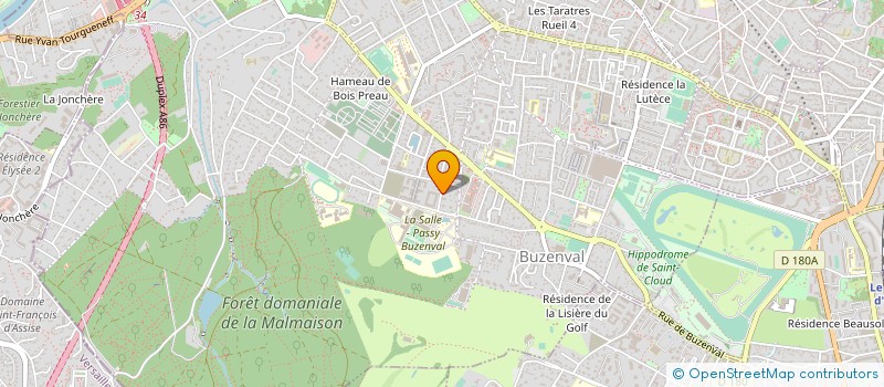 localisation de l'entreprise FI2C à RUEIL MALMAISON