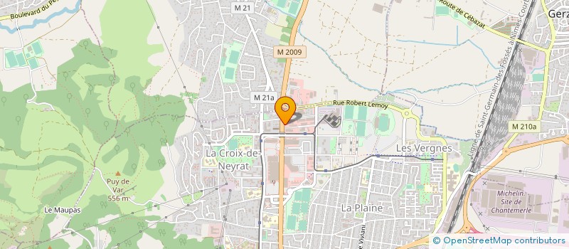 localisation de l'entreprise FI2L  CLERMONT-FERRAND