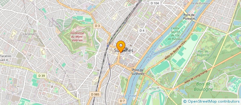 localisation de l'entreprise FI2LC à SURESNES