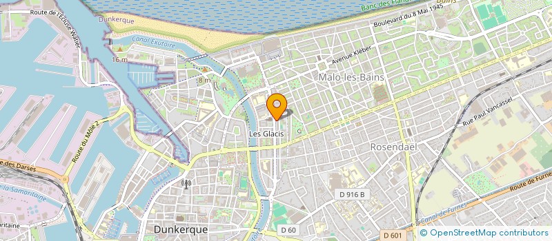 localisation de l'entreprise FI2S à DUNKERQUE