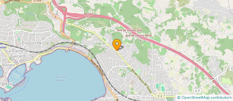 localisation de l'entreprise FIA à SANARY-SUR-MER