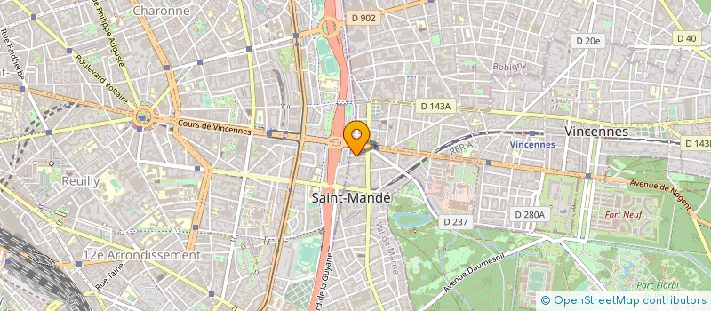 localisation de l'entreprise FIA CONSULTING à SAINT-MANDE
