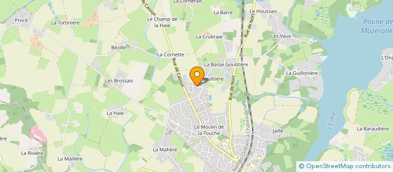 localisation de l'entreprise FIA IMMOBILIER  SUCE-SUR-ERDRE