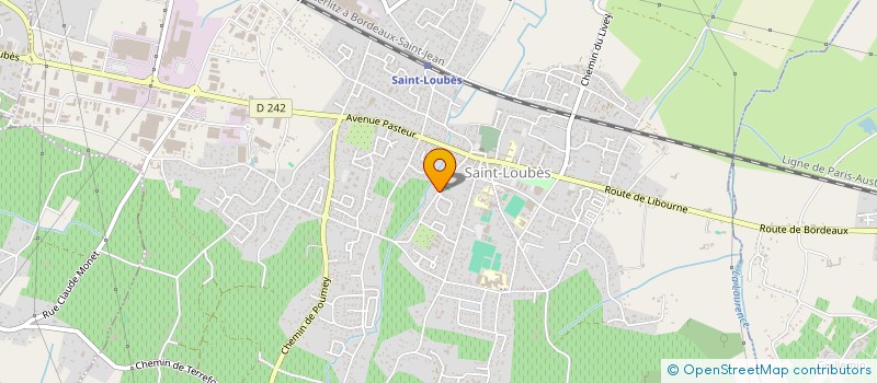 localisation de l'entreprise FIA8  SAINT LOUBES