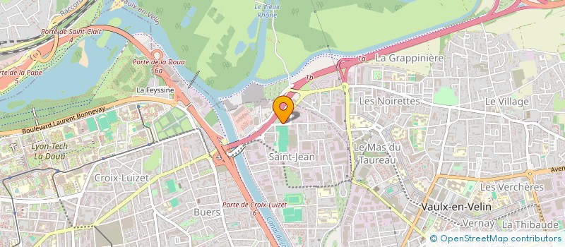 localisation de l'entreprise FIAB à VILLEURBANNE