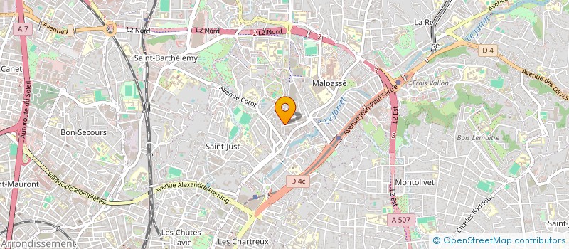 localisation de l'entreprise FIABILINK  MARSEILLE