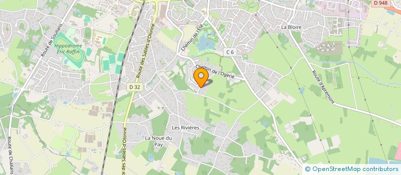 localisation de l'entreprise FIABILITE COMPETENCE SECURITE à CHALLANS