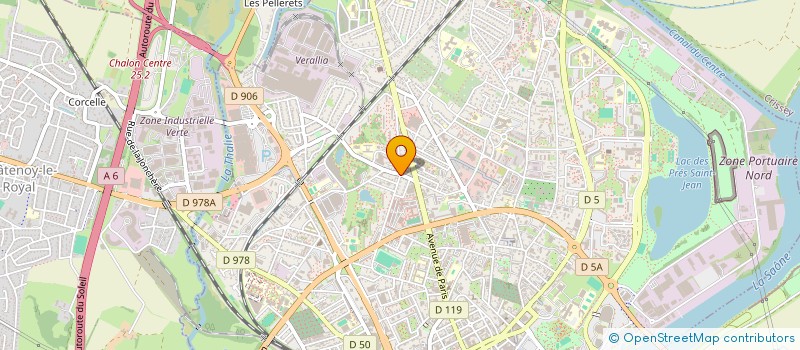 localisation de l'entreprise FIABLE AUTO à CHALON-SUR-SAONE