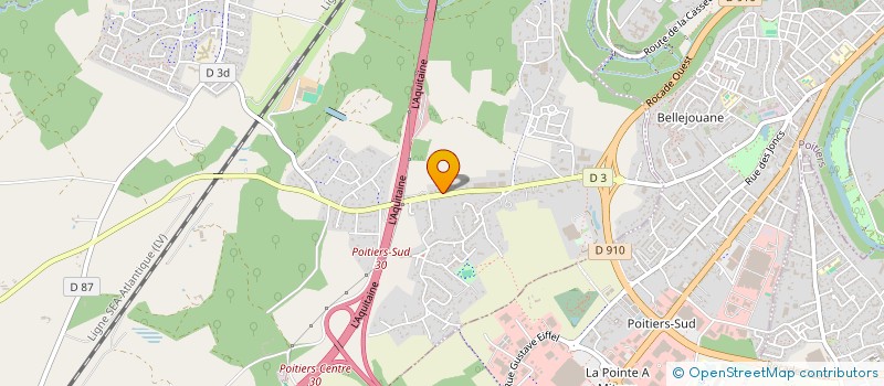 localisation de l'entreprise FIACEK-QUINTUS  VOUNEUIL-SOUS-BIARD