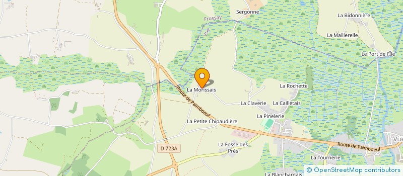 localisation de l'entreprise FIALA MAREE à VUE