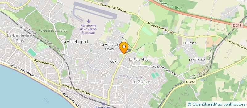 localisation de l'entreprise FIALNI  LA BAULE-ESCOUBLAC