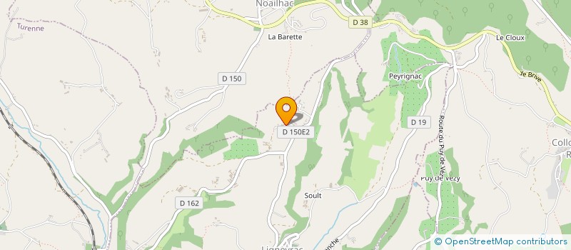 localisation de l'entreprise FIAT NUX à LIGNEYRAC