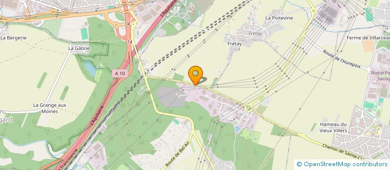 localisation de l'entreprise FIB DISTRIBUTION  MARCOUSSIS